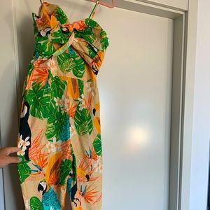 Farm Rio Beach Palm Jumpsuit